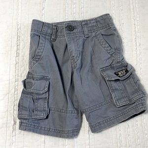 Boys’ Cargo Shorts Gray 2T